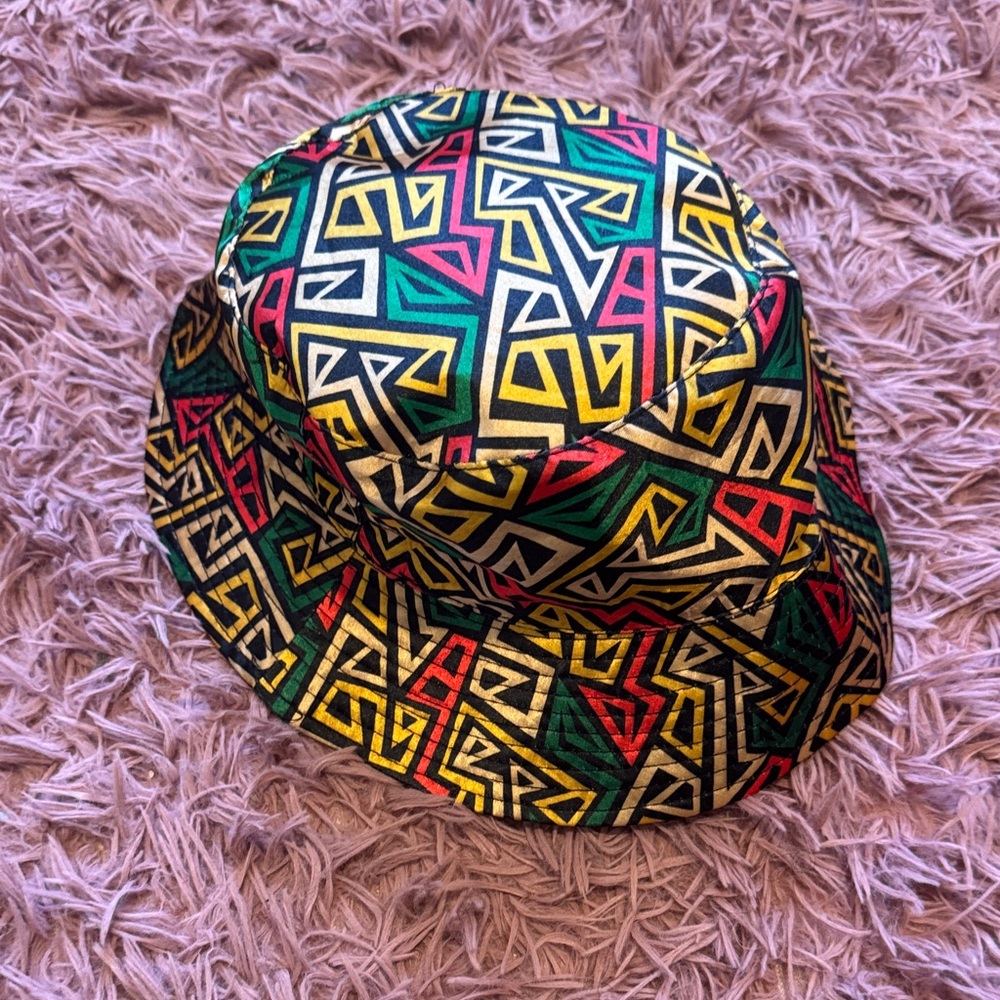Vibrant Geometric Women's Bucket Hat